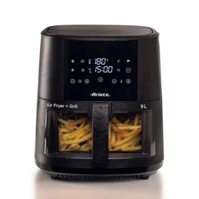 Afbeelding van Ariete 4630/00 Enkel 9 l Vrijstaand 1500 W Heteluchtfriteuse Zwart