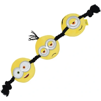 Afbeelding van minions pluche bob / kevi n stuart aan flostouw 42 cm