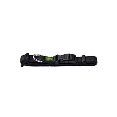 Afbeelding van HUNTER Vario Basic halsband, extra breed, XS/15 nylon, zwart