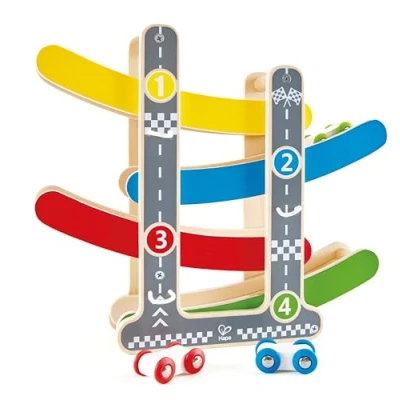 Image de Piste de course éclair Hape Fast Flip Racetrack