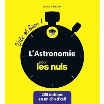 Image de L&#039;astronomie pour les Nuls Vite et Bien !