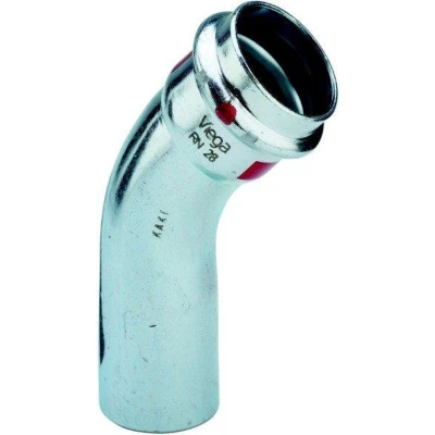 Afbeelding van Viega Prestabo bocht 15 mm 45 gr 1xspie staal