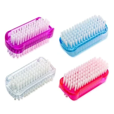 Afbeelding van MAEXUS Set van 4 harde nagelborstels, nagelborstel, nagelborstel met dubbelzijdige functie, handwasborstel voor nagels
