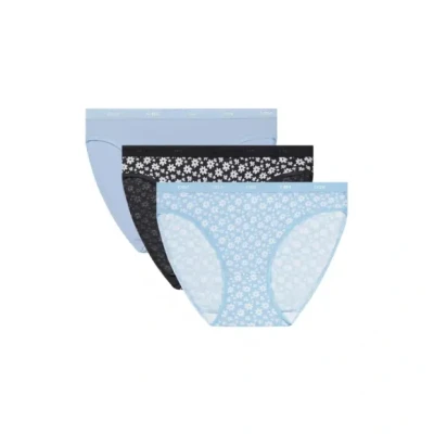 Afbeelding van DIM Les Pockets Comfortabele katoenen damesslip, 3 stuks, Sunday Bloom Set