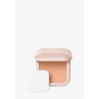 Afbeelding van KIKO Milano Skin Lover Refining Face Powder Foundation 07, hydraterende foundation, compact, uniform poeder