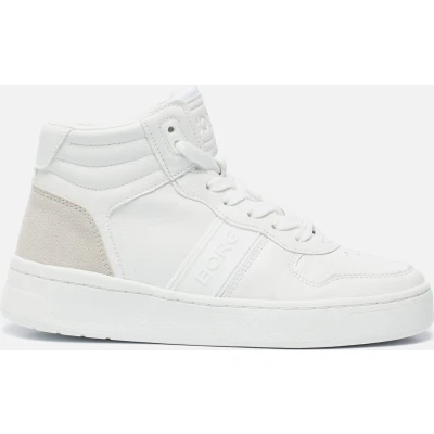 Afbeelding van Björn Borg Sneakers hoog, Dames, Maat: 36, Wht Leer