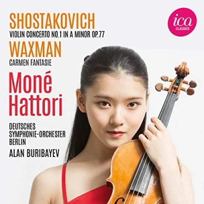 Afbeelding van Alan Buribayev, Deutsches Symphonie Orchester Berlin Shostakovich: Violin Concerto No.1 Waxman: Carm (CD)