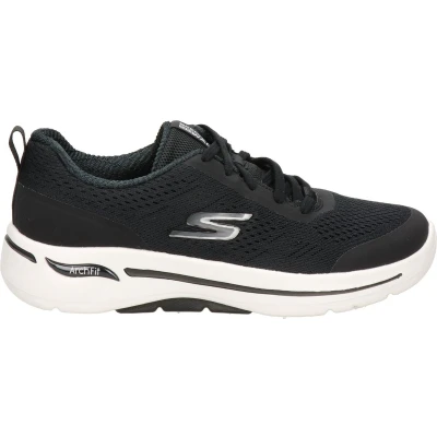Afbeelding van Skechers Go walk Arch Fit dames sneaker Zwart Maat 38