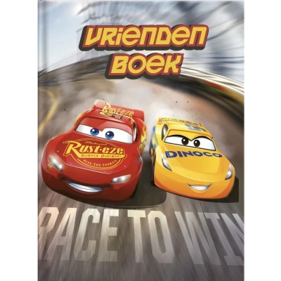 Afbeelding van Disney Cars 3 vriendenboek Vriendenboekje 80 Blz Hardcover