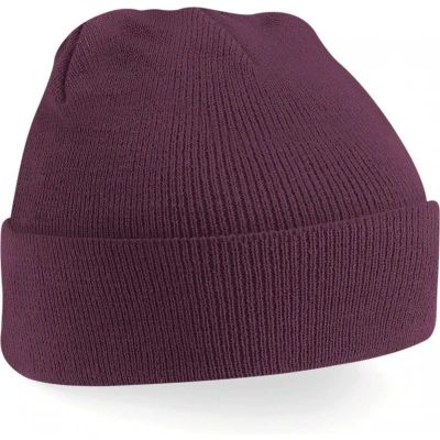 Afbeelding van Beechfield Muts Original met omslag B45 Plum