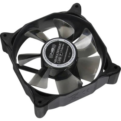 Afbeelding van NoiseBlocker M8 P PC ventilator Zwart (b x h d) 80 25 mm