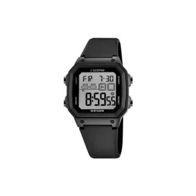 Afbeelding van Calypso K5812/2 Horloge Digitaal kunststof rubber zwart 45 mm