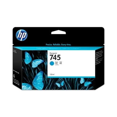 Image de HP 745 cyan originale DesignJet cartouche d&#039;encre