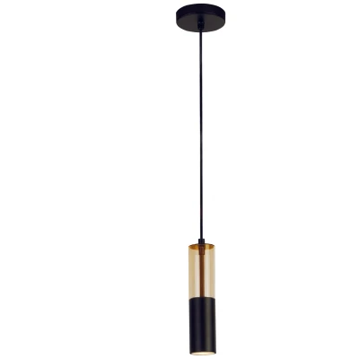 Afbeelding van Searchlight Siena Hanglamp Amber Acrylic