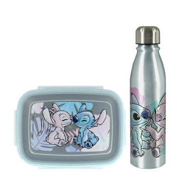 Afbeelding van Lilo &amp; Stitch Lunchset Aluminium 8721122782118