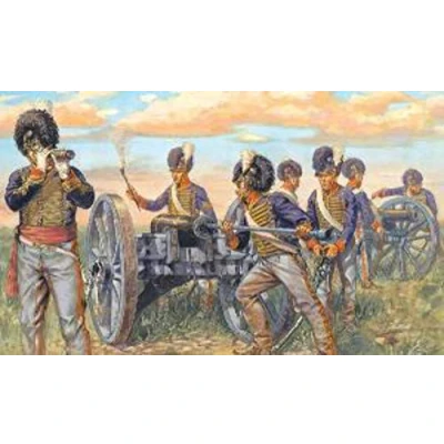 Afbeelding van Italeri British Artillery 1:72 (Ita6041s) modelbouwsets, hobbybouwspeelgoed voor kinderen, modelverf en accessoires