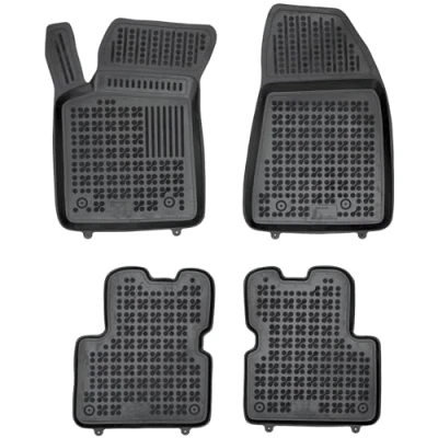 Afbeelding van M MOTOS Rubberen automatten voor Alfa Romeo Giulietta 2010 2020. Verbeter je reiscomfort met de antislip automat vloermatten alle weersomstandigheden, bescherming