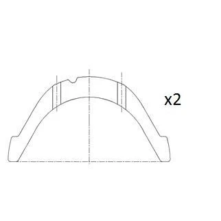 Afbeelding van Fai Autoparts Krukasafstandsschijf BT3013 STD