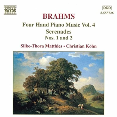 Afbeelding van Silke Thora Matthies &amp; Christian Kohn Brahms: Four Hand Piano Music 4 (CD)