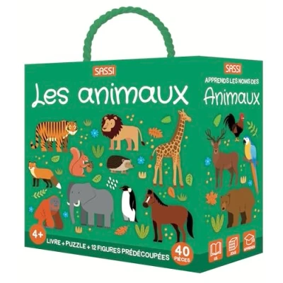Afbeelding van LES ANIMAUX (+ PUZZLE)