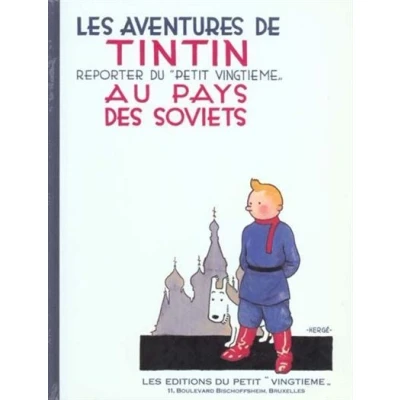 Image de Tintin au pays des Soviets