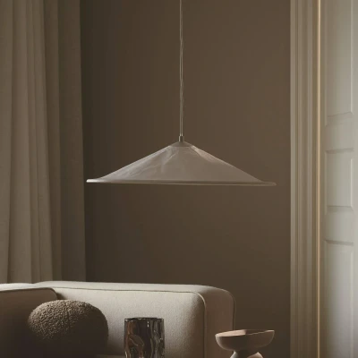 Afbeelding van Hanglamp Hill 55, Ø 55 cm, Tyvek, wit