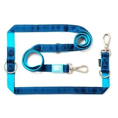 Afbeelding van Max &amp; Molly Multi Function Hondenriem Blauw L