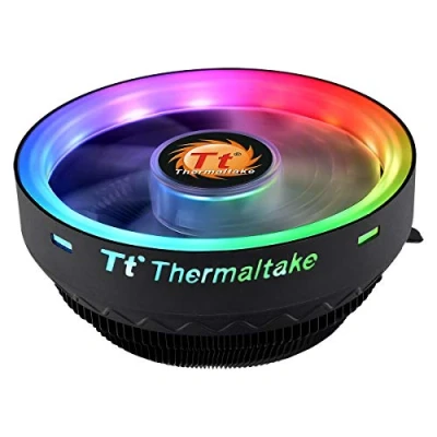 Image de Thermaltake UX100 ARGB Refroidisseur de processeur (pour : LGA775 LGA1156 AM2 AM2+ AM3 LGA1155 AM3+ FM1 FM2 LGA1150 LGA1151 AM4 LGA1200) aluminium 120 mm