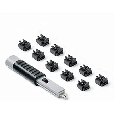 Afbeelding van Smartkeeper NL03PKBK RJ45 LAN poortslot Set van 10 stuks Zwart Incl. 1 sleutel