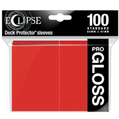Afbeelding van Eclipse Gloss Deck Protectors Apple Red (100 stuks)