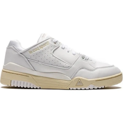 Afbeelding van le coq sportif Sneakers laag, Heren, Maat: 41, Bianco Kunststof