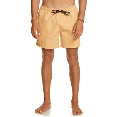 Afbeelding van Quiksilver Everyday Deluxe Volley Zwemshorts, Heren, Maat: XS, Mustard