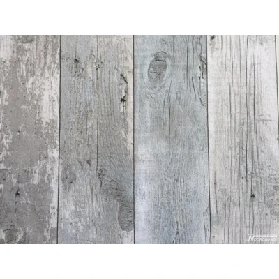 Afbeelding van Topchic Behang Wooden Planks grijs en blauw