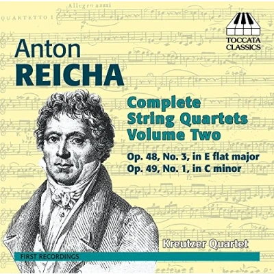 Afbeelding van Kreutzer Quartet Anton Reicha: complete string quartets volume 2 (CD)