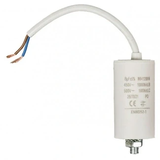 Afbeelding van Condensator Aanloop 8.0 μF (Max. 450V, Met kabel)
