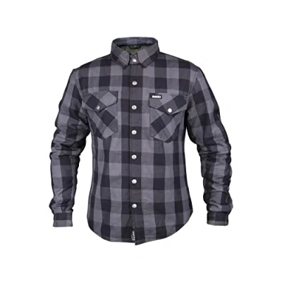 Afbeelding van Motorhemd voor dames en heren, Aramid, motorjack, Aramide, Black Road, zwart.
