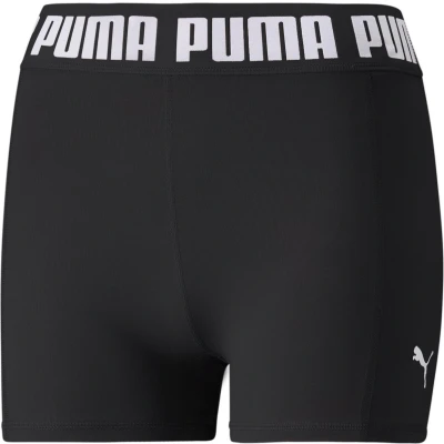 Afbeelding van Puma Train Strong Short Legging, Dames, Maat: XS, black