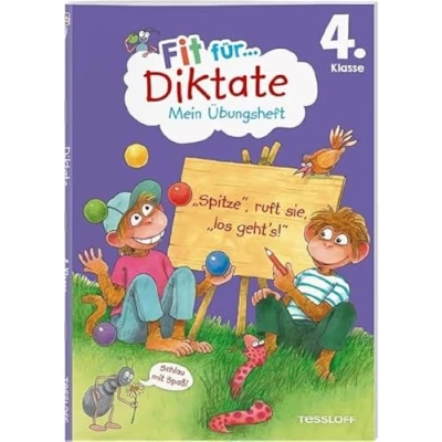 Afbeelding van Fit für Diktate 4. Klasse. Mein Übungsheft
