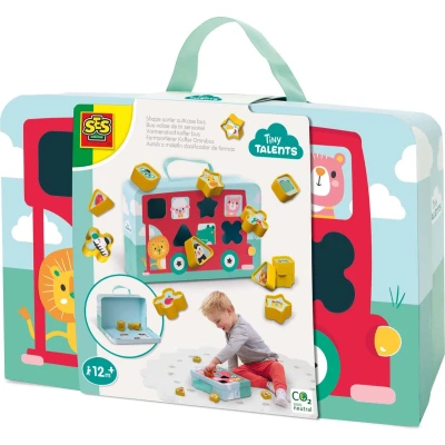 Afbeelding van SES Creative Vormenstoof koffer bus
