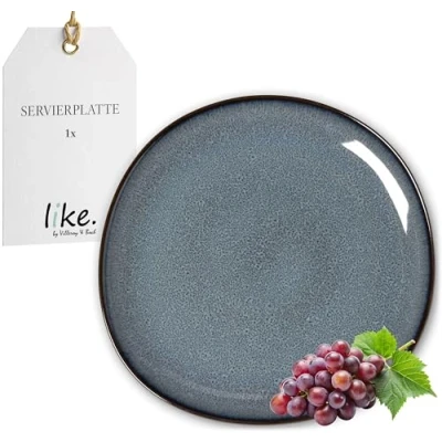 Afbeelding van Villeroy &amp; Boch Lave Gris Serveerschaal 32 cm