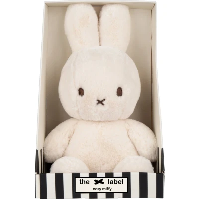 Afbeelding van Nijntje JongensMeisjes Cozy Miffy knuffel in geschenkdoos 23 cm de kleur Ivoor