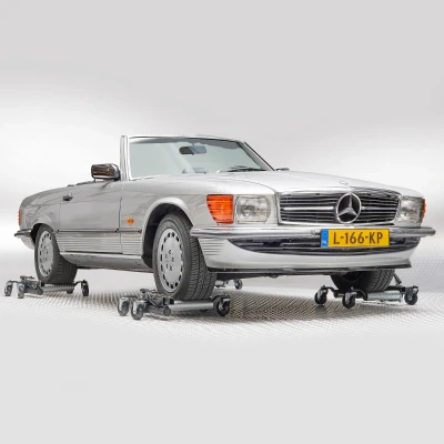 Afbeelding van Automovers hydraulisch 4 stuks met opbergrek