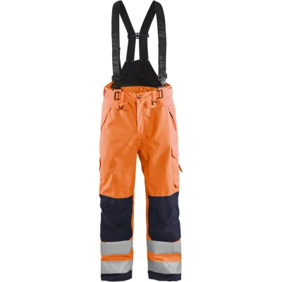 Afbeelding van Blaklader Shell werkbroek High Vis 1867 1977 Oranje/Marineblauw D112