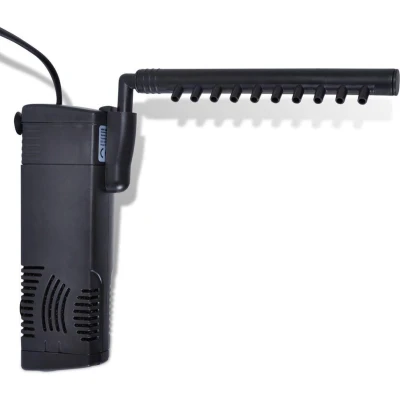 Afbeelding van vidaXL Aquariumfilterpomp met actief koolstof 300 L/u