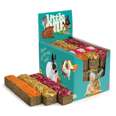Afbeelding van Little One Knabbelstick Van Weidegrassen Knaagdiersnack 85 g