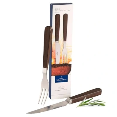 Afbeelding van Villeroy &amp; Boch Texas Steakbestekset 2 delig