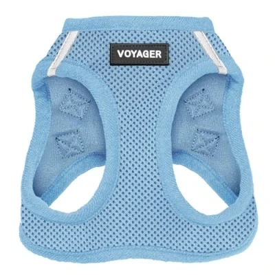 Afbeelding van Voyager Step In Air Hondenharnas door Best Pet Supplies, Harnas voor kleine en middelgrote honden, alle weertypen Baby Blauw, M, Borst: 40.5 45.5 cm