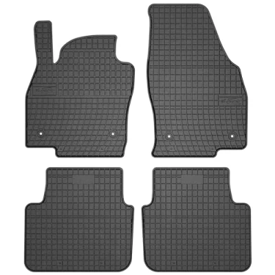 Afbeelding van M MOTOS Rubberen vloermatten voor Skoda Scala vanaf 2019 Verbeter je reiscomfort met de zwarte antislip mat auto&#039;s. Automat alle weersomstandigheden, bescherming tegen vuil