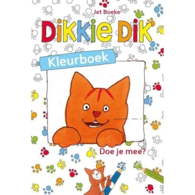 Afbeelding van Overige Merken Dikke Dik Kleurboek