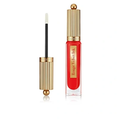 Image de Bourjois Rouge à lèvres Velvet Ink Encre Fini mat sans transfert 08 Coquelic&#039;hot 3,5ml